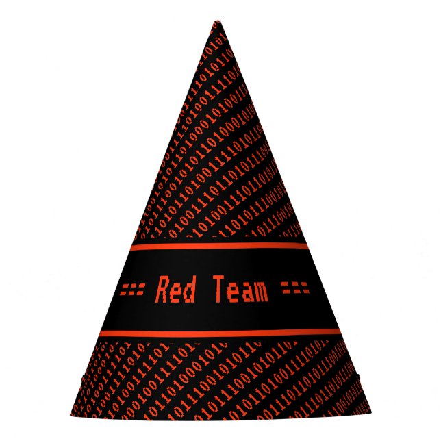 Chapeaux De Fêtes Hackers Red Team Offensive CyberSec Test (Devant)