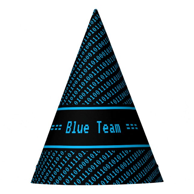 Chapeaux De Fêtes Hacking éthique Blue Team Pen Testers Fête (Devant)