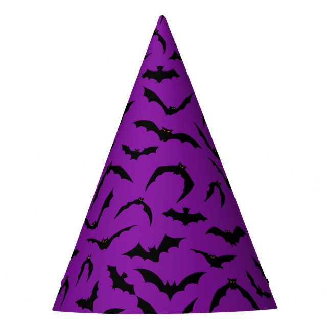 Chapeaux De Fêtes Halloween Bats Party Hat (Devant)
