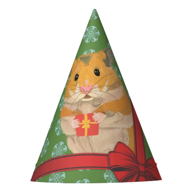 Chapeaux De Fêtes Hammy Christmas Hamster Noël (Devant)