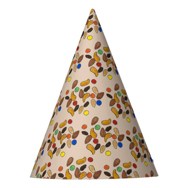Chapeaux De Fêtes Happy Trails Camping Randonnée Outdoors Trail Mix (Devant)