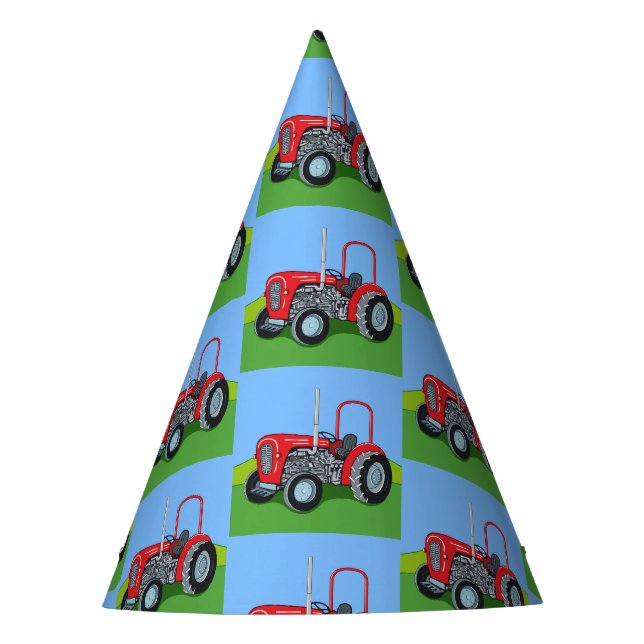 Chapeaux De Fêtes Herbert le tracteur (Devant)