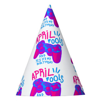 Chapeaux De Fêtes heureux April Fools Day gamer anniversaire