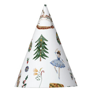 Chapeaux De Fêtes Hiver onderland Nutcracker bleu or ballerine