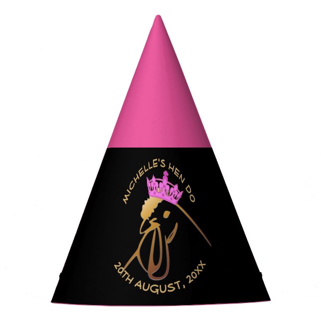 Chapeaux De Fêtes Honneur rose (Devant)