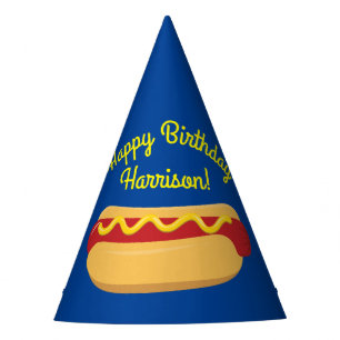 Chapeaux De Fêtes Hot Dog Anniversaire de enfant Party Cuire mignonn