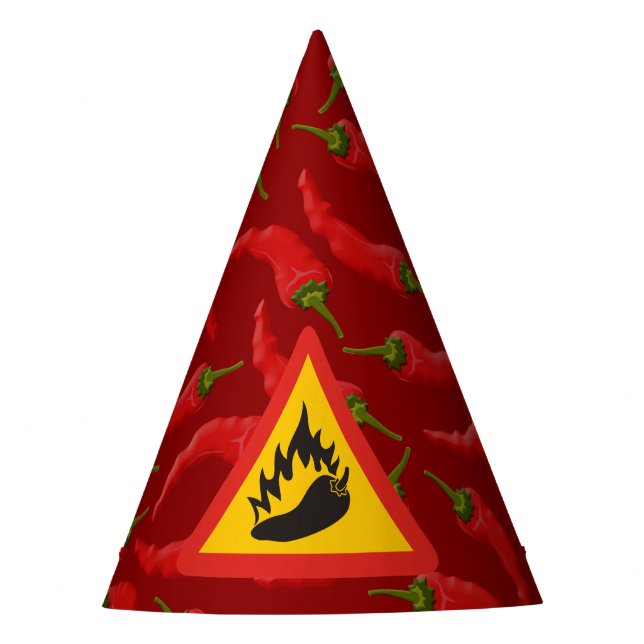Chapeaux De Fêtes Hot pepper danger (Devant)