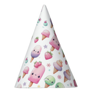 Chapeaux De Fêtes Ice Pop Party Décor été Popsicle Anniversaire