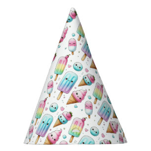 Chapeaux De Fêtes Ice Pop Party Décor été Popsicle Anniversaire