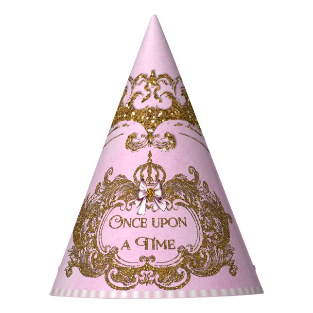 Chapeaux De Fêtes Il était une fois princesse anniversaire (Devant)