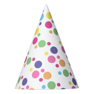 Chapeaux De Fêtes illusima Arc-en-ciel Points et Taches Diagonale Fê