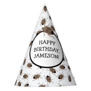 Chapeaux De Fêtes Illustration Brown de bogue puant Parti personnali
