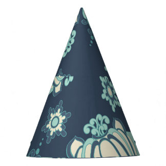 Chapeaux De Fêtes Indien Floral Vintage sans fil Motif