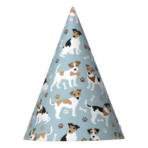 Chapeaux De Fêtes Jack Russell Terrier Patrouilles et os
