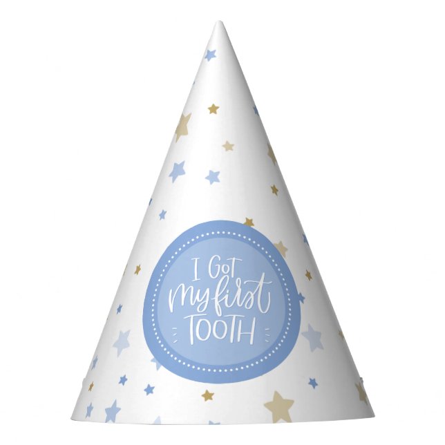 Chapeaux De Fêtes J'ai eu mon premier casquette de fête des dents (Devant)