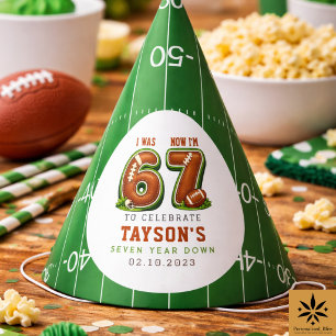 Chapeaux De Fêtes J'avais 6 ans, maintenant j'ai 7 ans – Football Am