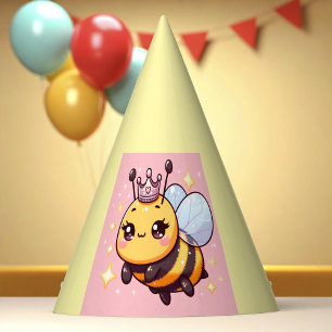 Chapeaux De Fêtes Jolie Reine Abeille de dessin animé capricieux