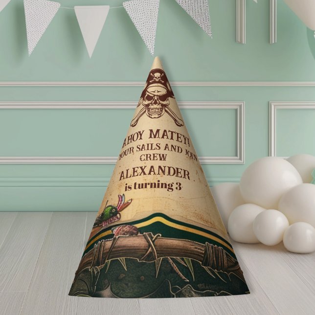 Chapeaux De Fêtes Jolly roger Pirate fête d'anniversaire (Créateur téléchargé)