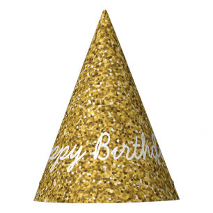 Chapeaux De Fêtes Joyeux anniversaire dans les Parties scintillant d