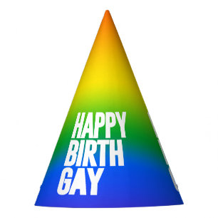 Chapeaux De Fêtes Joyeux anniversaire gay