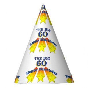 Chapeaux De Fêtes Joyeux anniversaire grands 60