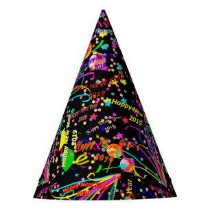 Chapeaux De Fêtes Joyeux Casquette du Parti du papier du Nouvel An