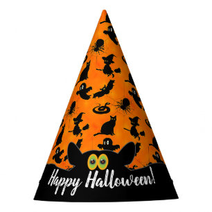 Chapeaux De Fêtes Joyeux Halloween personnages Silhouette Party