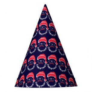 Chapeaux De Fêtes Joyeux Noël Santa Clause Merry & Bright