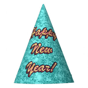 Chapeaux De Fêtes Joyeux Nouvel An coloré