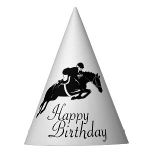 Chapeaux De Fêtes Jumper équestre Joyeux anniversaire