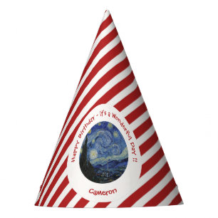 Chapeaux De Fêtes La collection d'objets de la soirée étoilée de van