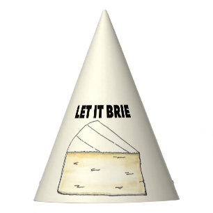 Chapeaux De Fêtes LAISSEZ-LE BRIE (BE) Funny Brie Fromage Foodie