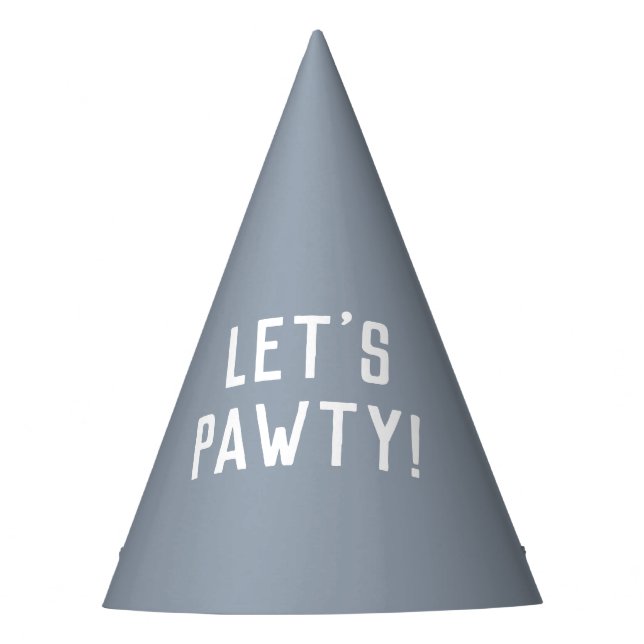 Chapeaux De Fêtes Laissons Pawty Puppy Adoption / Anniversaire Casqu (Devant)