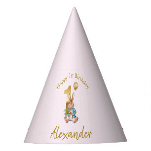 Chapeaux De Fêtes Lapin classique Bunny pour un Premier Anniversaire