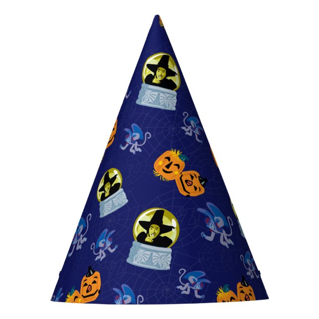 Chapeaux De Fêtes L'Assistant D'Oz™ | Motif de la sorcière d'Hallowe (Devant)