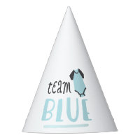 Le genre bleu ou rose de bébé indiquent le bleu