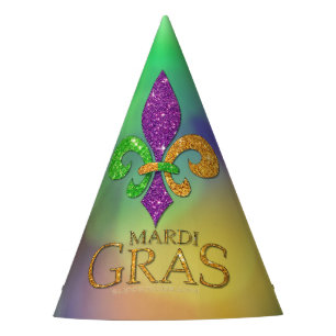 Chapeaux De Fêtes Le vert violet doré festif de SlipperyJoe sur le t
