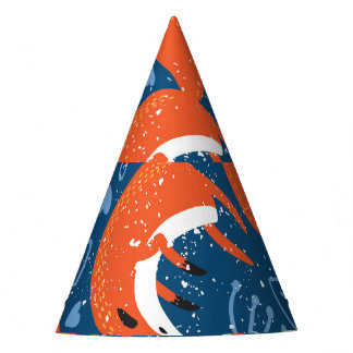 Chapeaux De Fêtes Les mignons renards : Motif animal Vintage