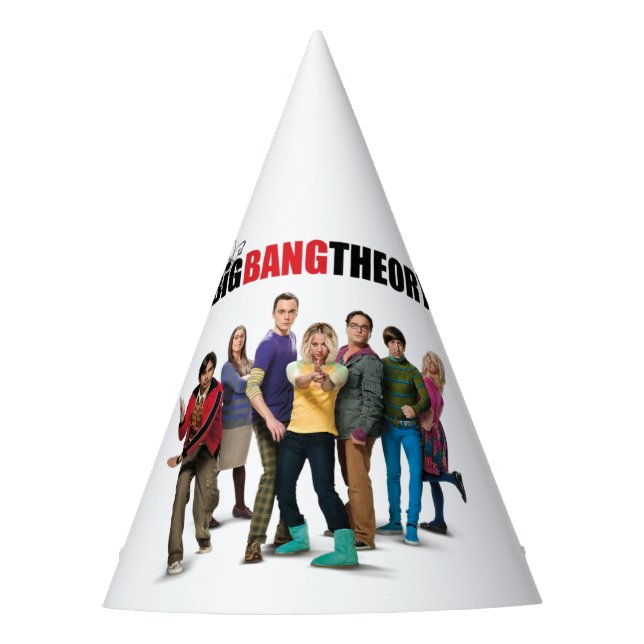 Chapeaux De Fêtes Les personnages de la théorie du Big Bang (Devant)