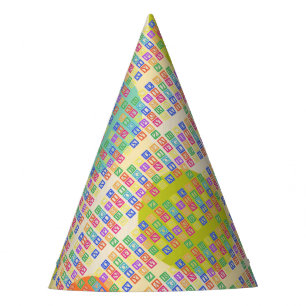 Chapeaux De Fêtes Lettres de bloc