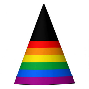 Chapeaux De Fêtes LGBTQ+ Arc-en-ciel