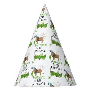 Chapeaux De Fêtes Lion Jungle Fête Animaux Fête Anniversaire Personn