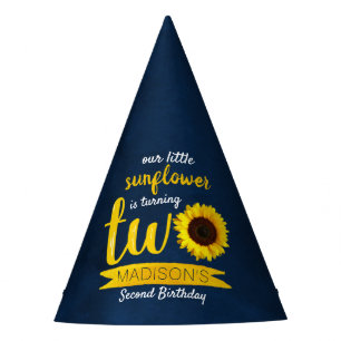 Chapeaux De Fêtes Little Sunflower 2e anniversaire