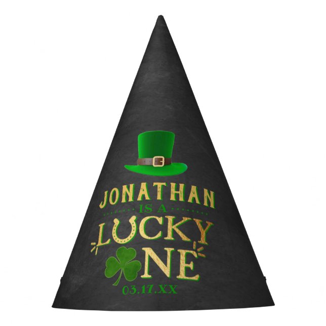 Chapeaux De Fêtes Lucky One St. Patrick's Day 1er anniversaire (Devant)