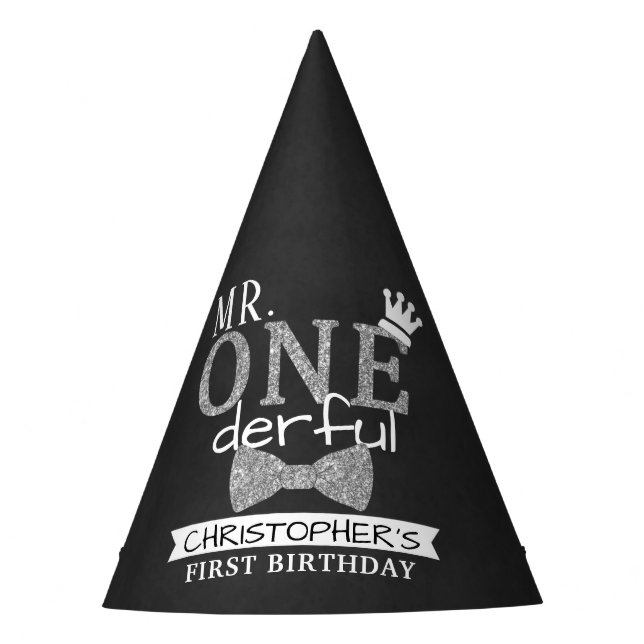 Chapeaux De Fêtes M. ONEderful 1st Birthday Party (Devant)