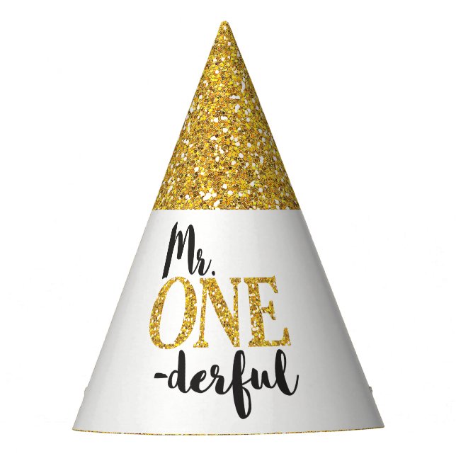 Chapeaux De Fêtes M. ONEderful Birthday Party Casquette (Devant)