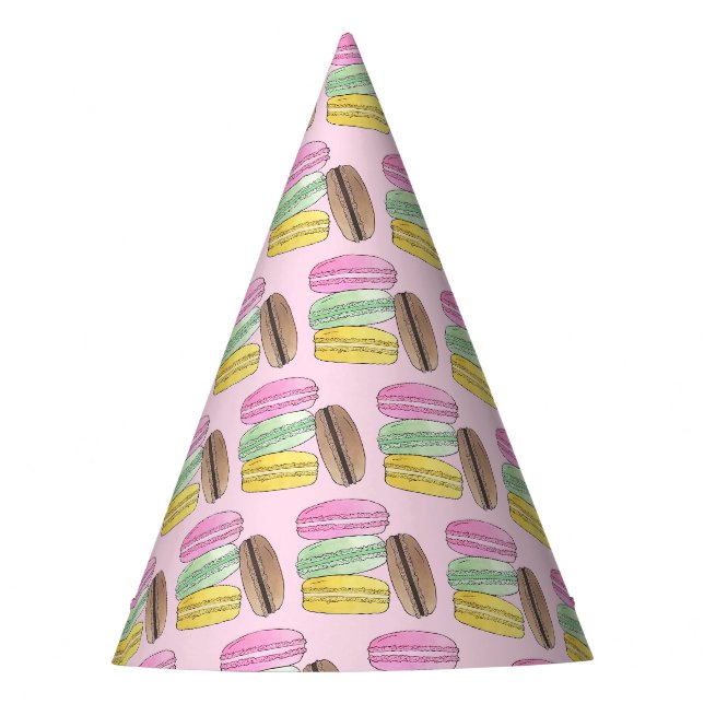Chapeaux De Fêtes Macarons French Food Bakery Patisserie Cookies (Devant)
