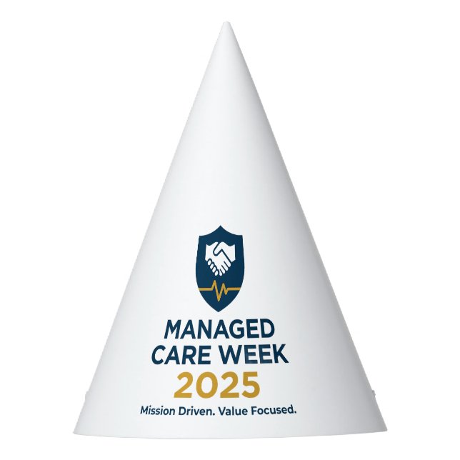 Chapeaux De Fêtes Managed Care Week 2025 - Party Hat! (Devant)