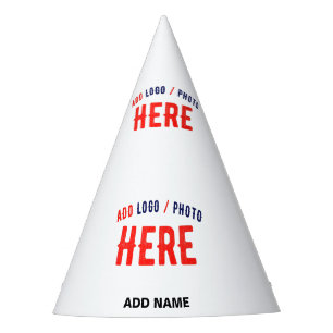 CHAPEAUX DE FÊTES MARQUE BLANCHE MODERNE ET PERSONNALISABLE VÉRIFIÉE