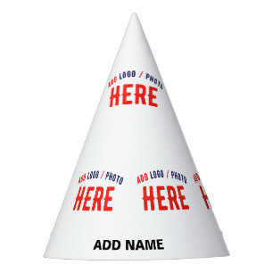 CHAPEAUX DE FÊTES MARQUE BLANCHE MODERNE ET PERSONNALISABLE VÉRIFIÉE